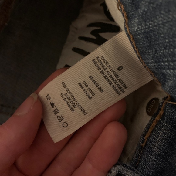 High waisted jean shorts - Picture 4 of 4